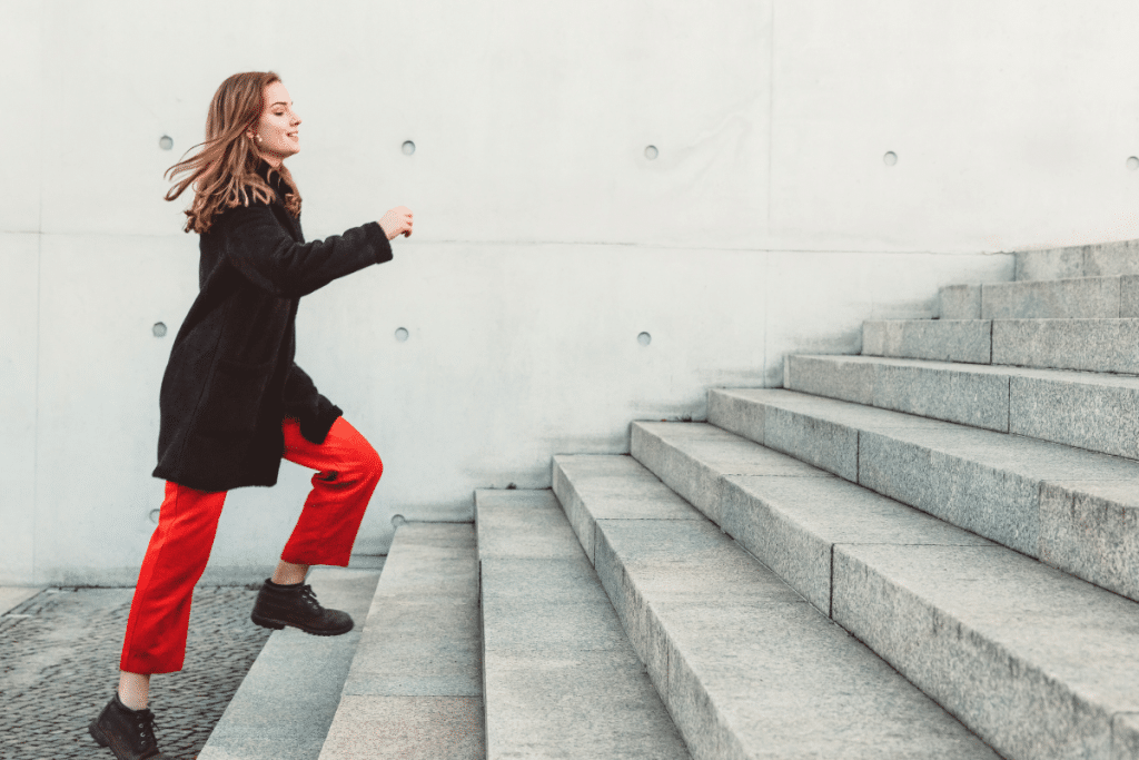 Monter les escaliers