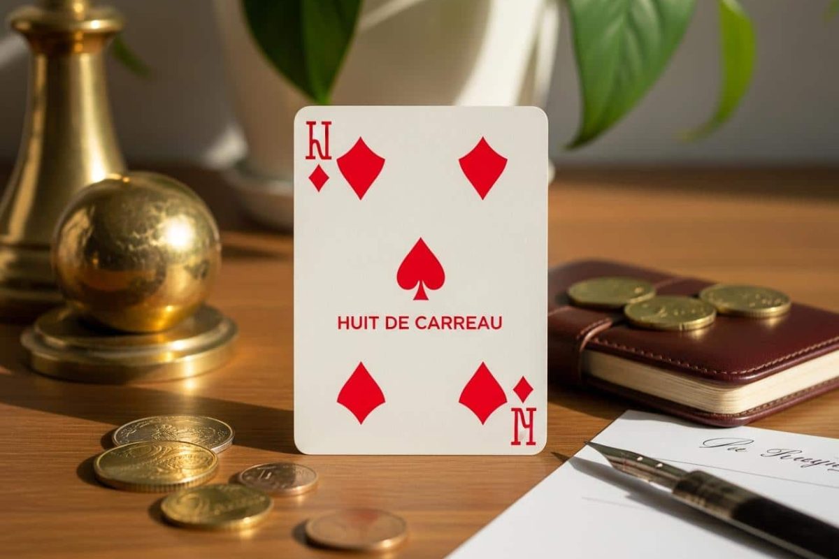 8 de carreau signification