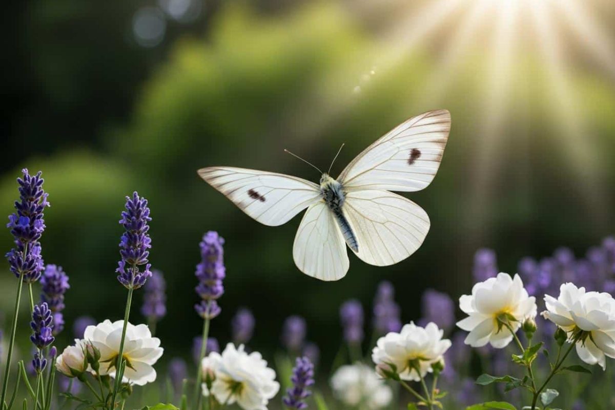 signification papillon blanc